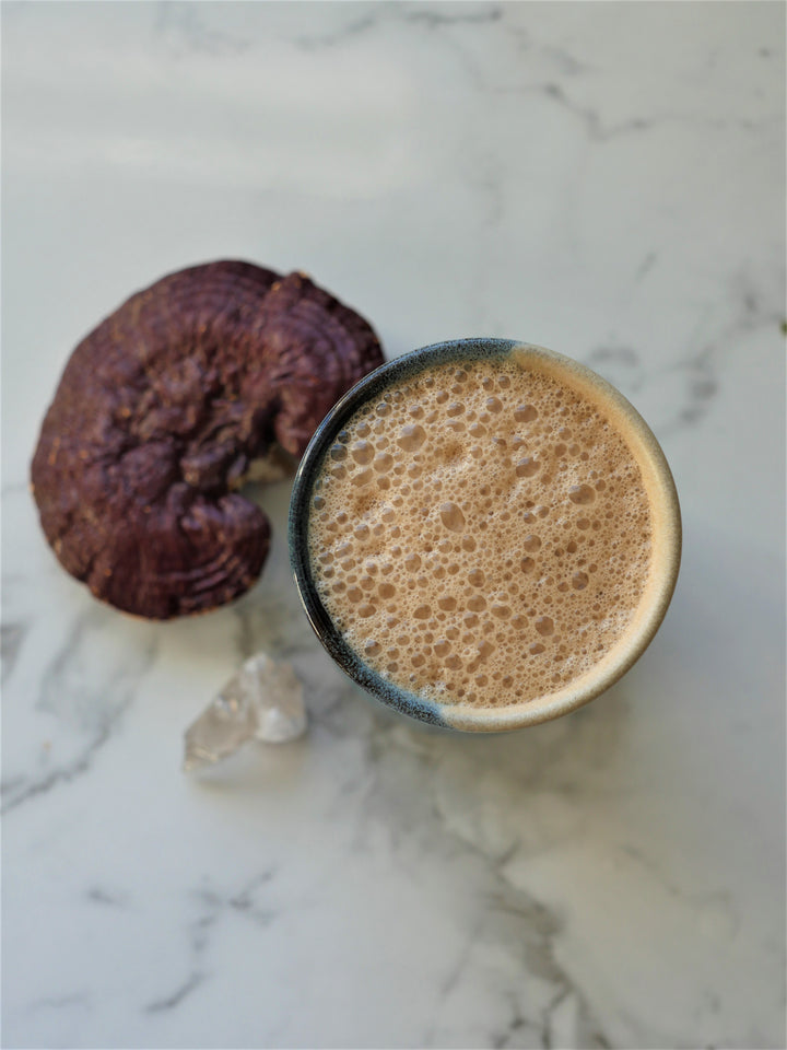 Creamy Bulletproof Vanilla Mushroom Latte